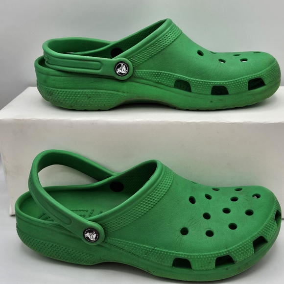 Crocs classic clog green women size  12 then size 10 - Picture 6 of 15